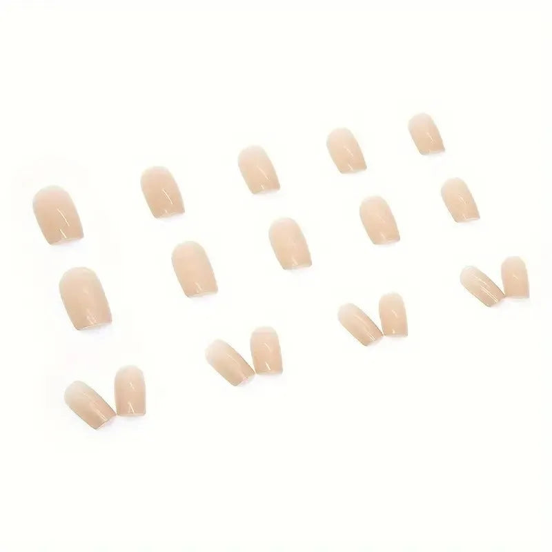 MY119 solid colour plastic nail art set for ladies cute style manicures