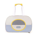 Outdoor portable foldable cat backpack in Oxford cloth with 15 jin capacity shown in blue colour option
