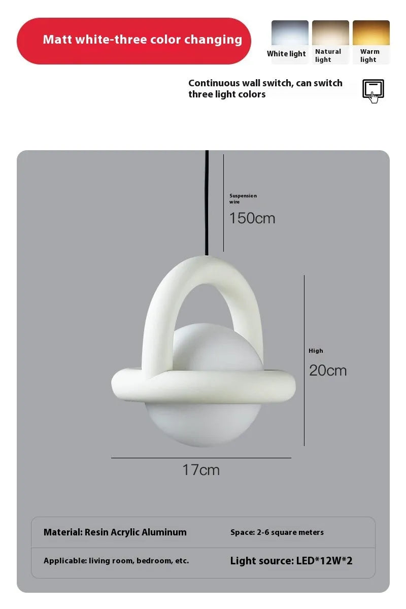Danish designer hanging line lamp in a Nordic style for bedside or living room use.