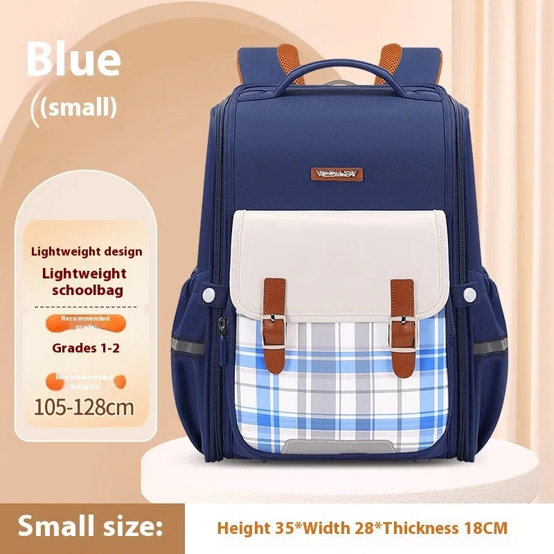 Oxford cloth student schoolbag in multiple colour options for grades 5-6