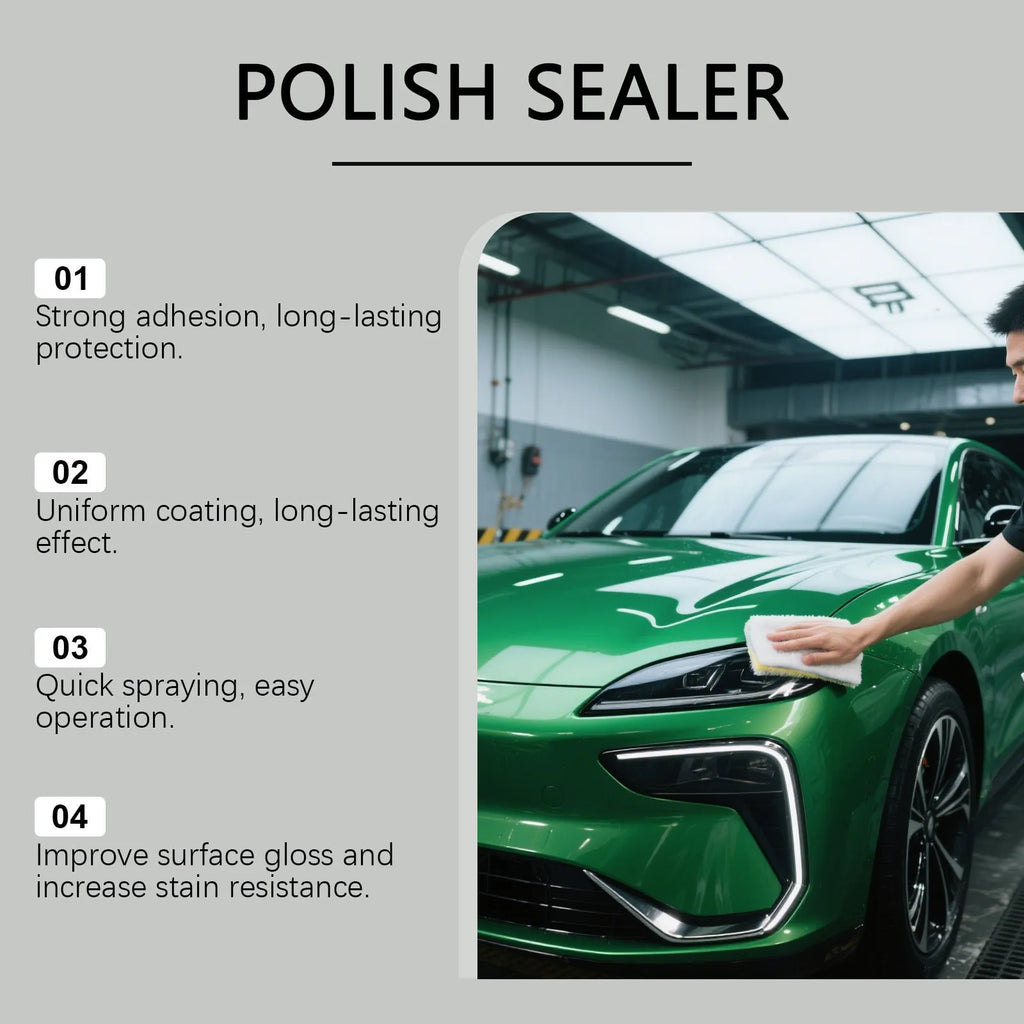 120ml ceramic coating spray bottle with protective anti-fading formula containing polytetrafluoroethylene and zirconia