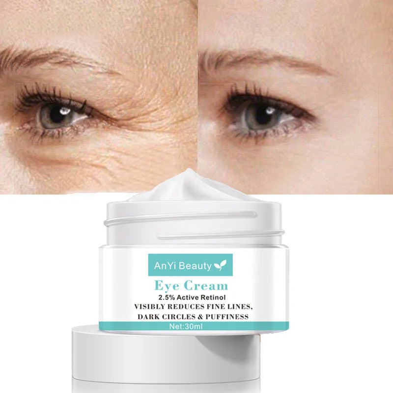 30ml beauty eye cream container with cream formulation for targeted eye area application
