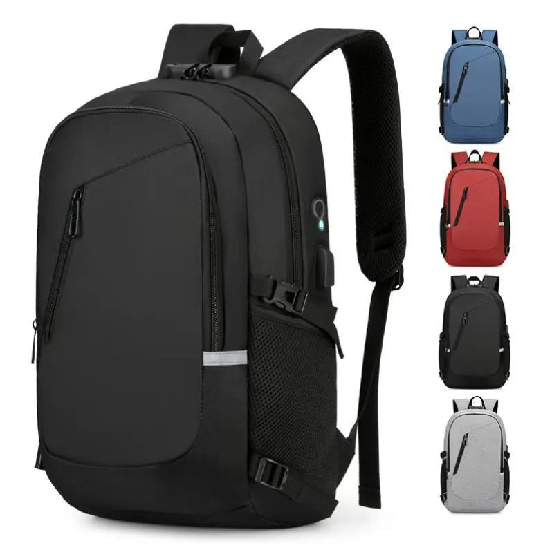 Oxford cloth computer backpack in multiple colours with 20-35L capacity for leisure travel