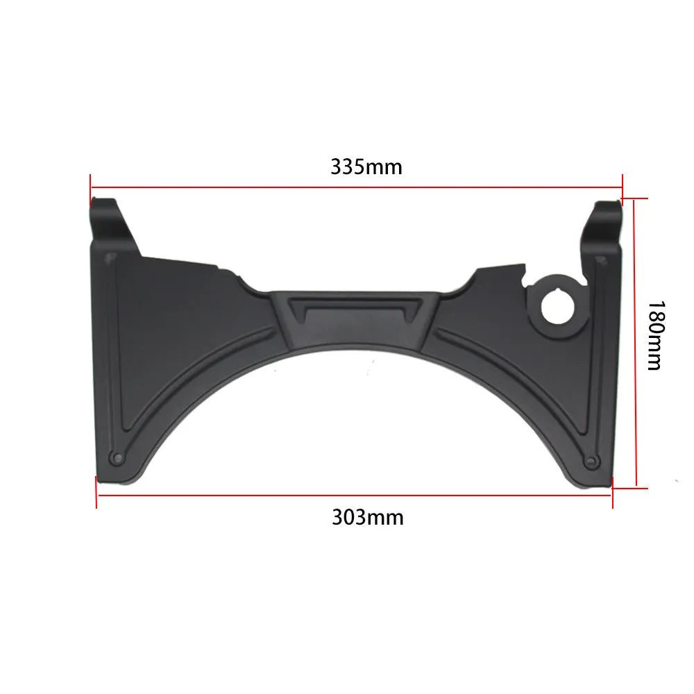 Black ABS plastic motorcycle cockpit fairing panel for BMW R1250GS