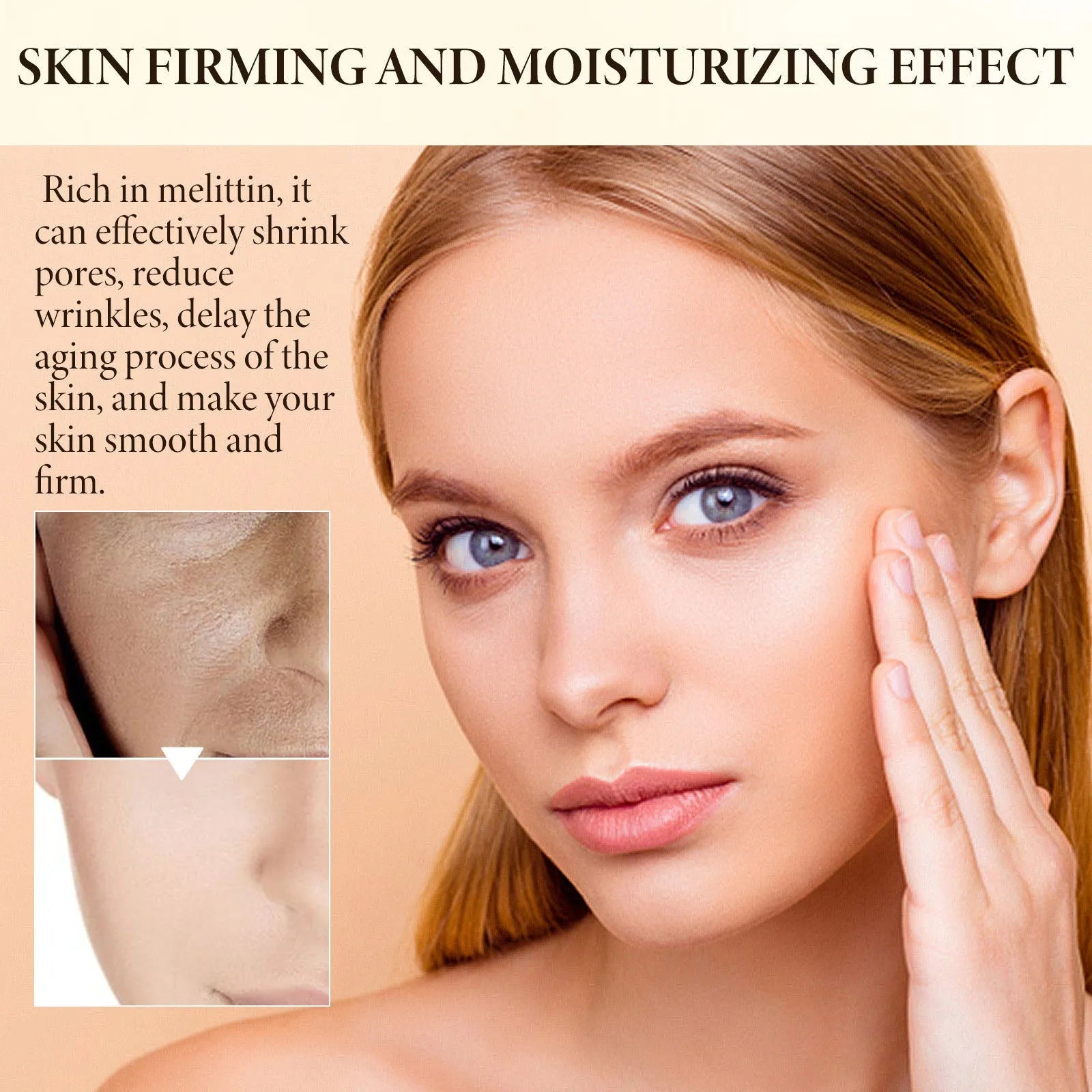 OUHOE Bee Firming Cream 30g jar of hydrating nourishing facial cream with firming properties