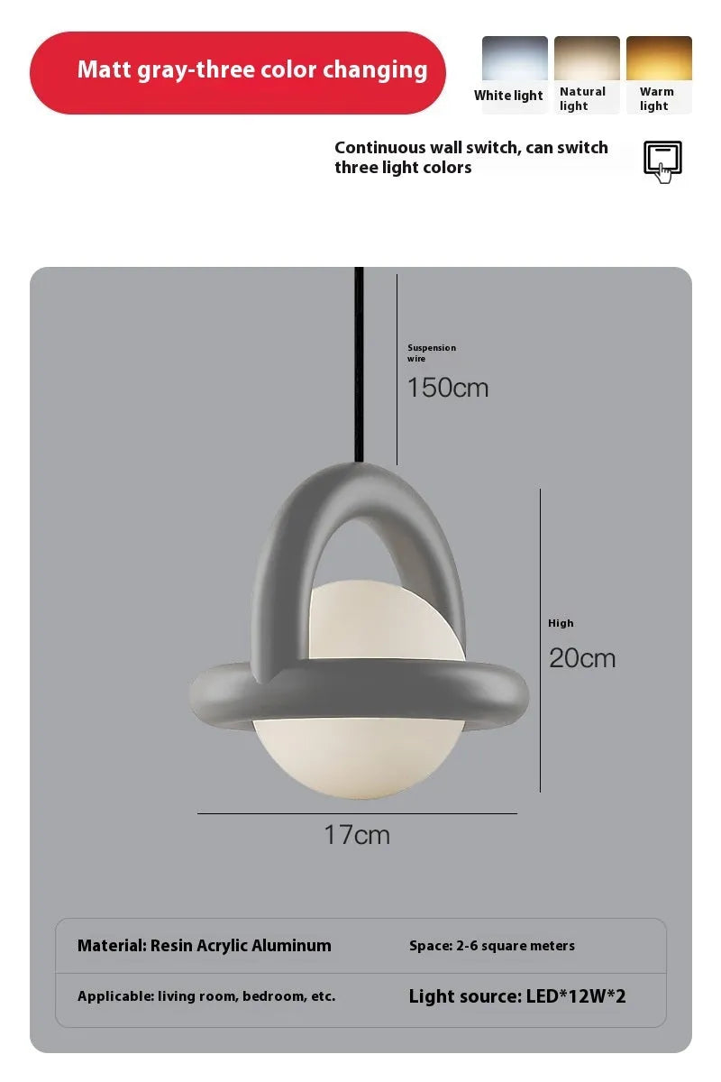 Danish designer hanging line lamp in a Nordic style for bedside or living room use.