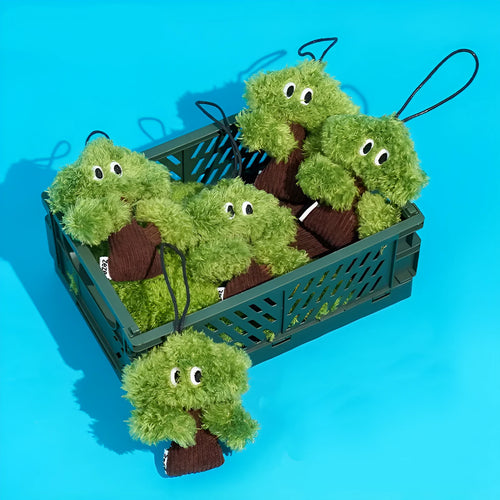 ABS plastic cat tease stick toy with mint, shown in small, medium, and large sizes.