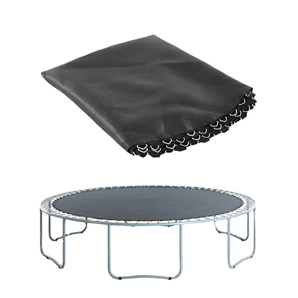 Round bungee trampoline replacement elastic fabric mat made from PP material