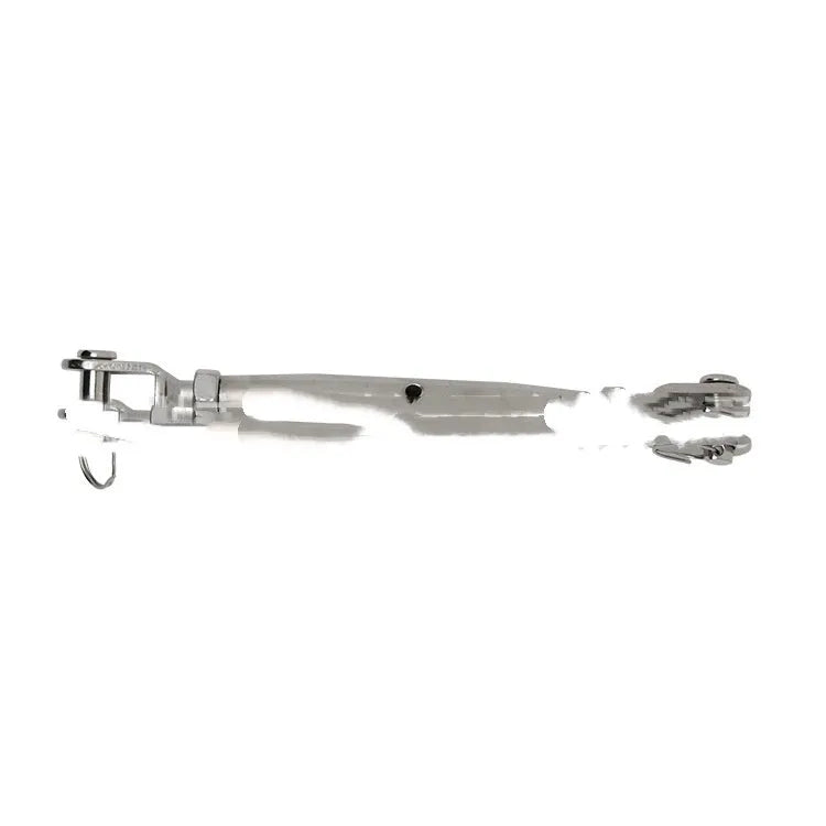 10 metre outdoor pulley slide system with steel cable, handle, alloy steel pulleys, and child safety harness