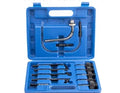 13-piece automatic transmission oil refueling kit with injector tool and wave box adapters