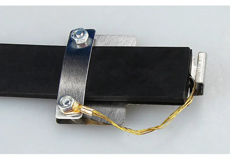 Black car electrostatic grounding chain with rubber housing and copper wire, 370mm length for vehicle static discharge