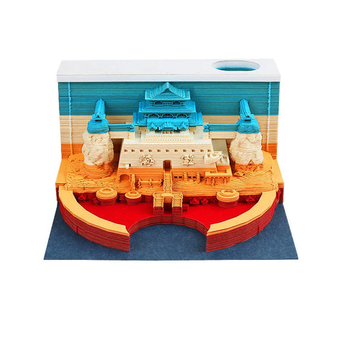 One Piece architectural building design sticky notes notepad 80x45mm