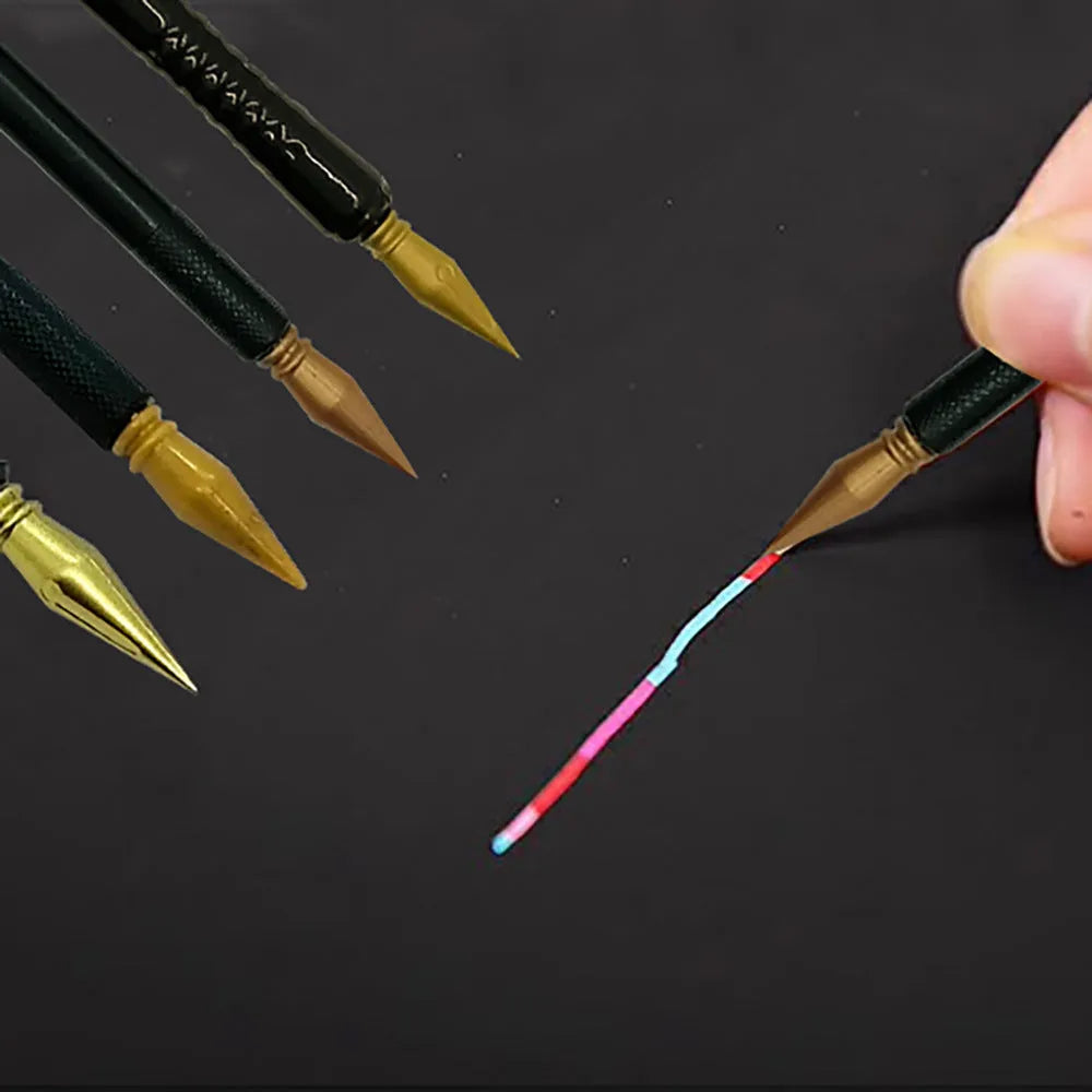 PS plastic scratch art pen for children's drawing activities on scratch paper