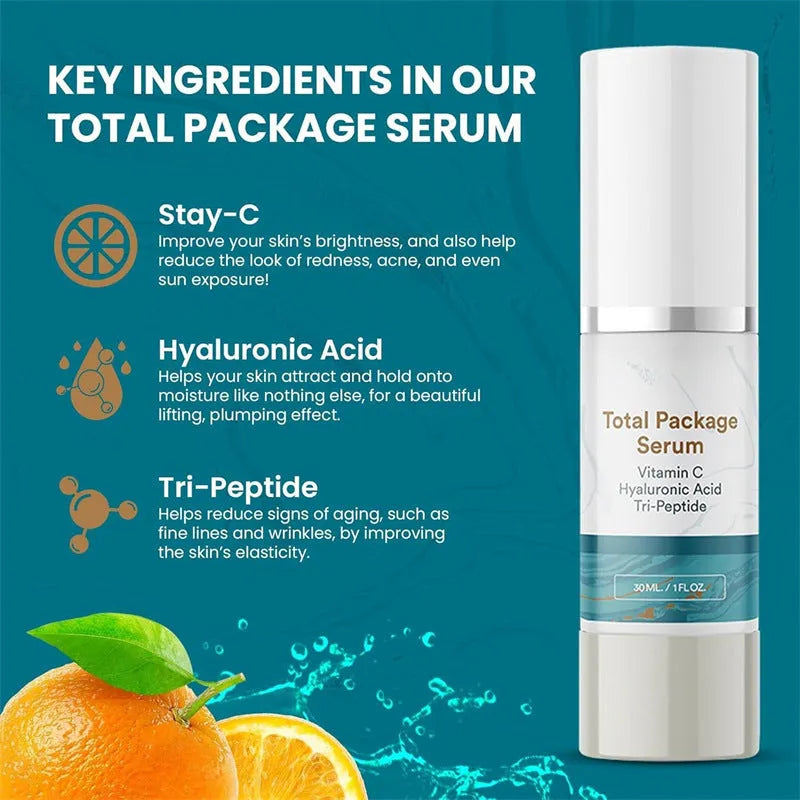 30ml facial essence bottle with dropper applicator for brightening and moisturising skincare