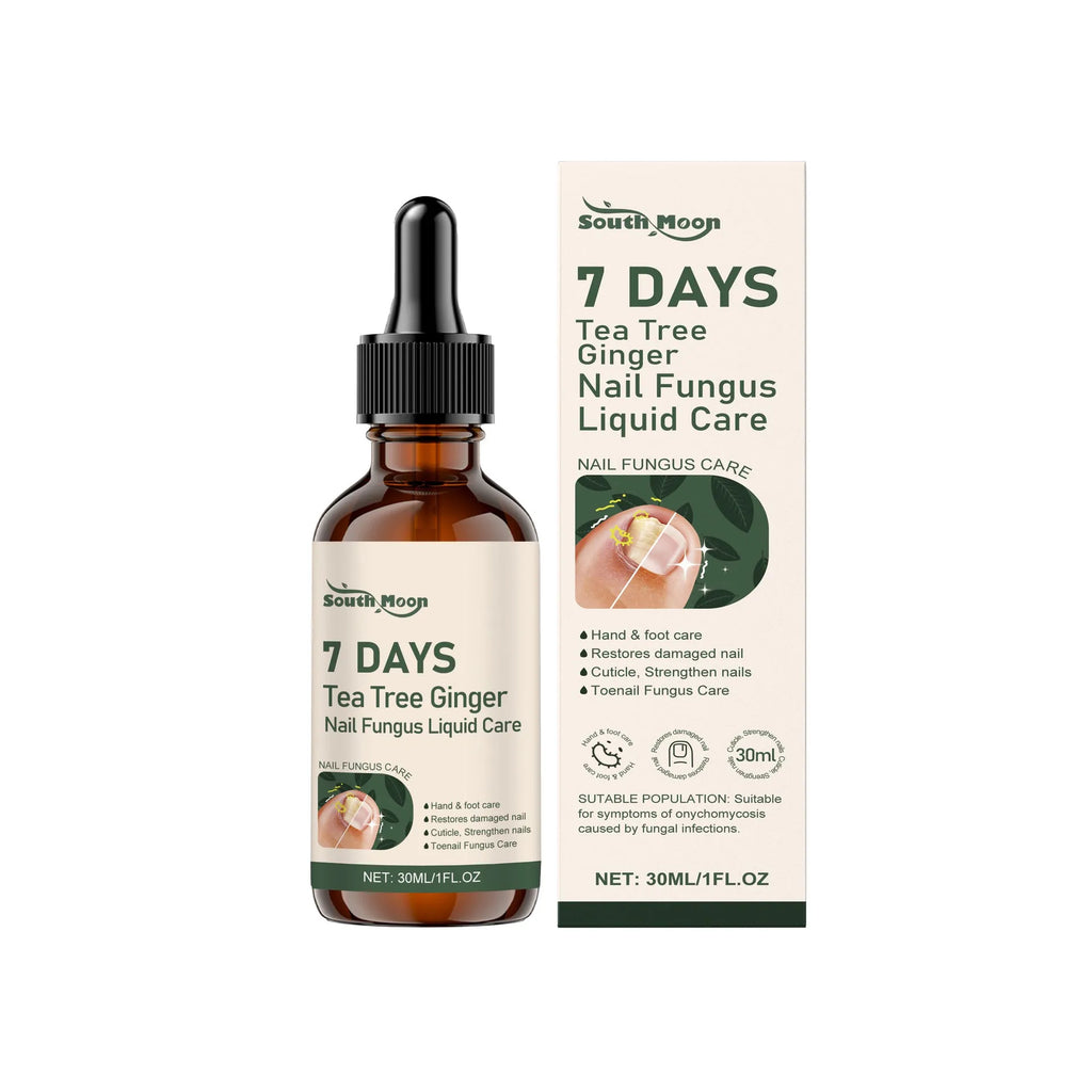 30ml bottle of nail care solution with mild brightening formula for daily nail improvement