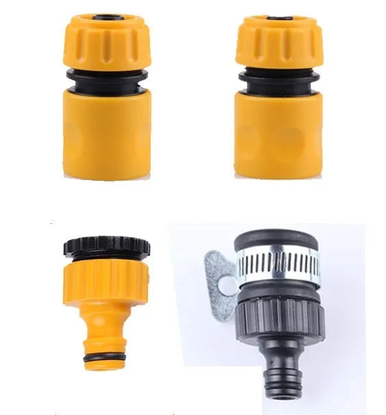 Green high-pressure foam spray water gun with adjustable nozzle for car and garden cleaning.