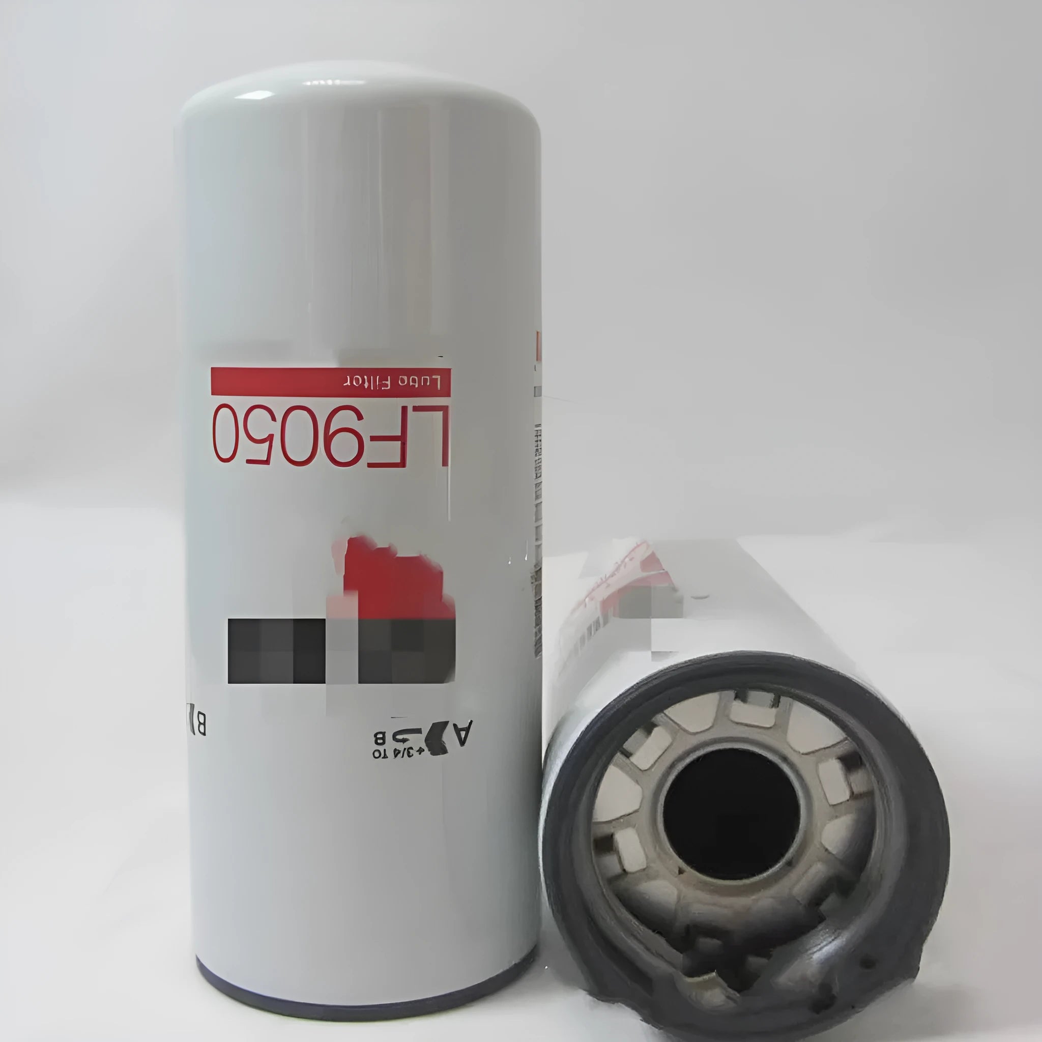 White metal diesel filter element model FF5776 with folding construction for automotive engines.