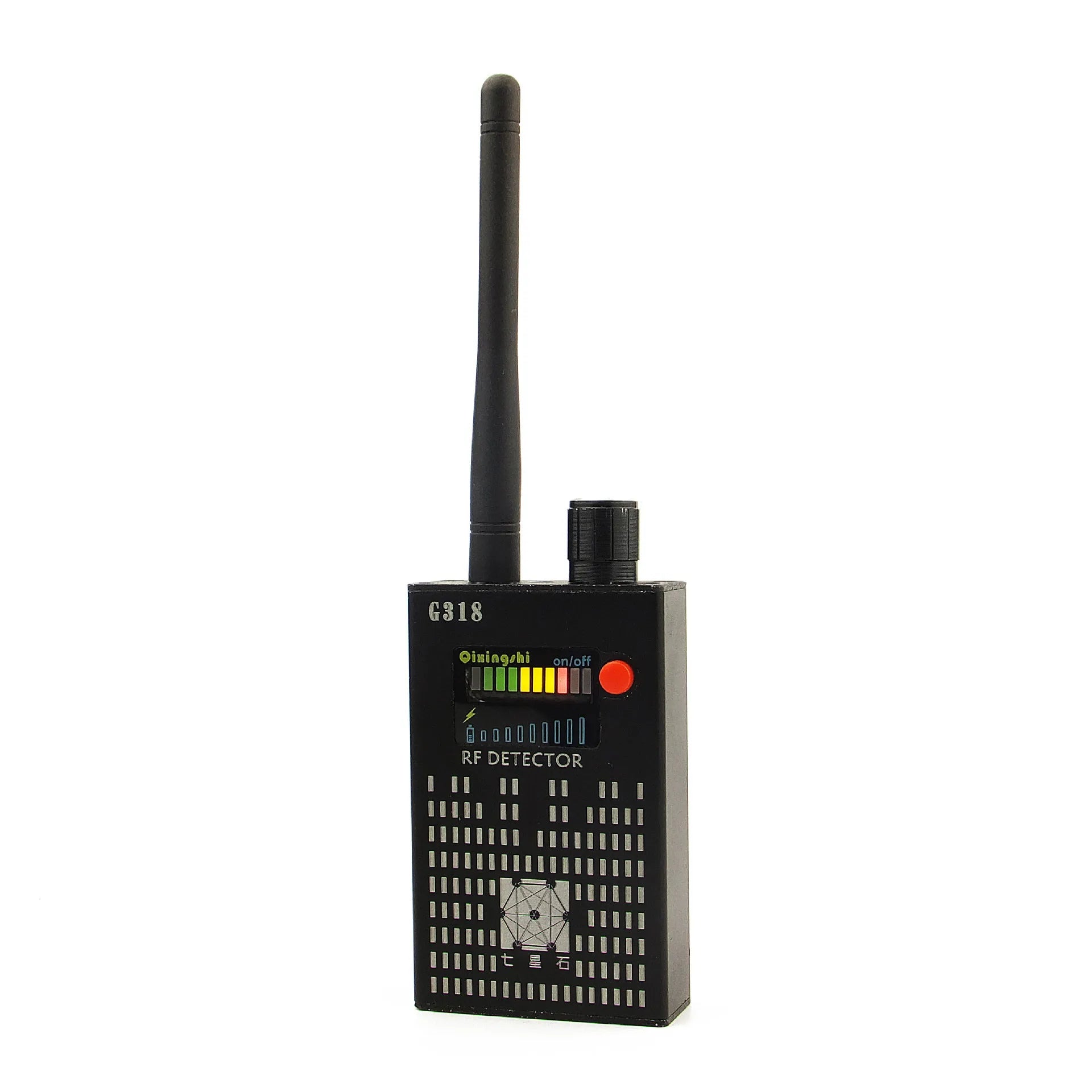 Professional G318 Signal Detector unit for anti-eavesdropping and anti-theft security checks.