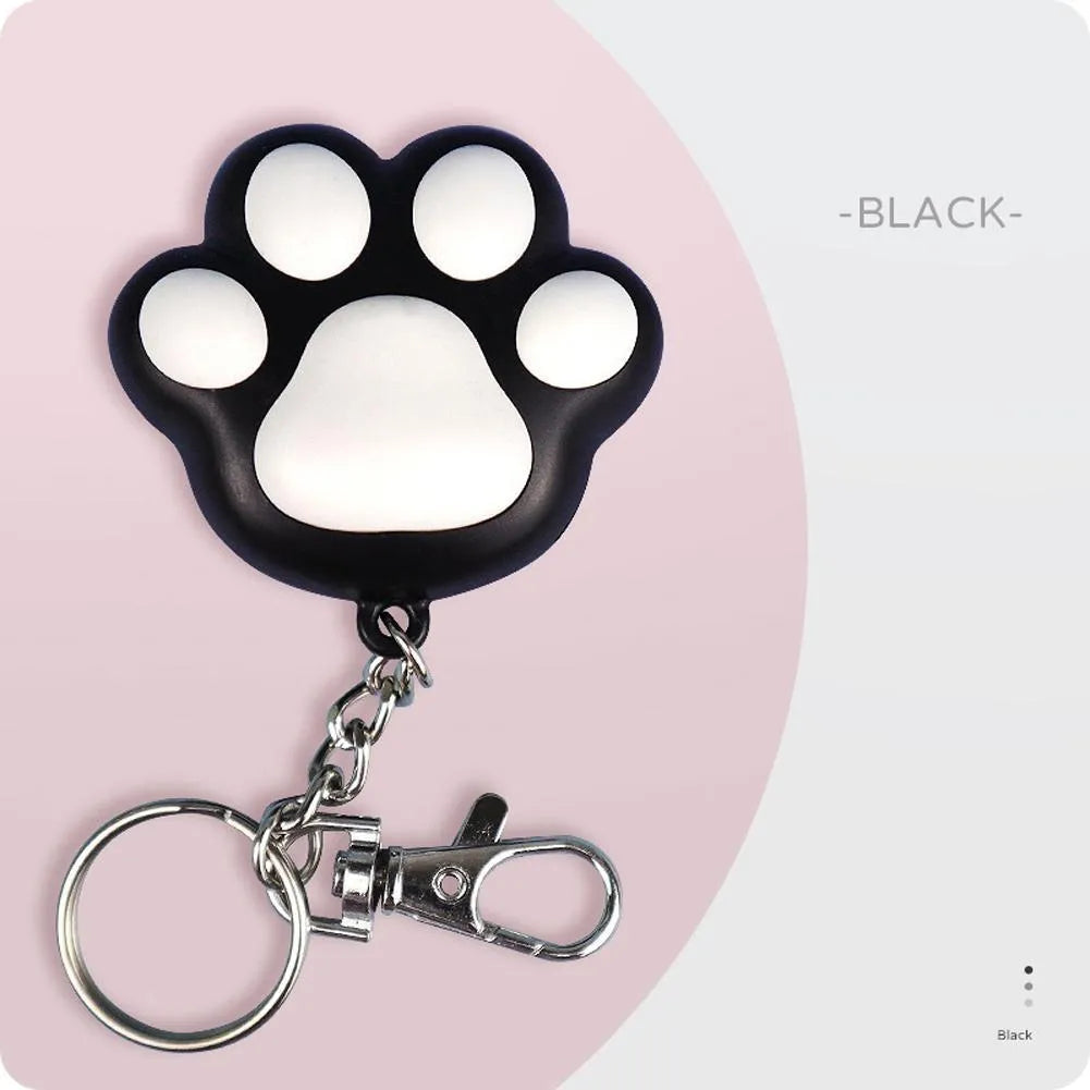 USB rechargeable infrared cat teaser toy and keychain torch in black or pink