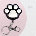 USB rechargeable infrared cat teaser toy and keychain torch in black or pink