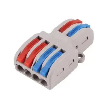 32A quick wire connector with fire insulation shell and brass guide for 0.08-4.0mm² electrical wires
