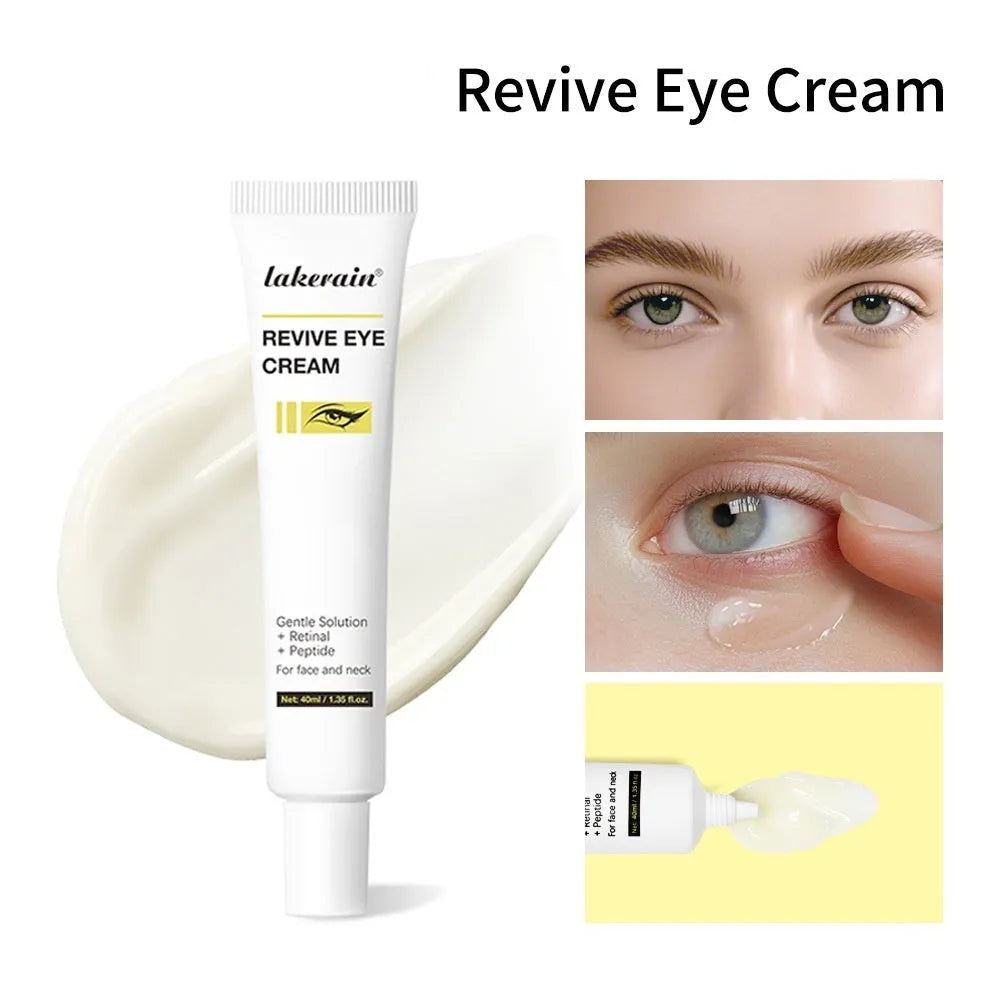 40ml retinol eye cream pump bottle for dark circles and fine lines