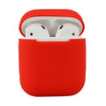 Silicone protective cover for Apple AirPods 2 wireless headphones in various colour options