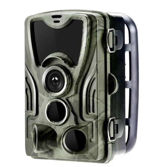 Green cellular trail camera for hunting with 16MP sensor and night vision LEDs