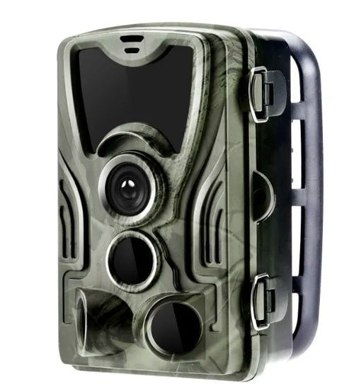 Green cellular trail camera for hunting with 16MP sensor and night vision LEDs
