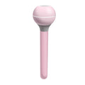 Columnar magic wand humidifier in pink or white with 1 litre tank and USB cable