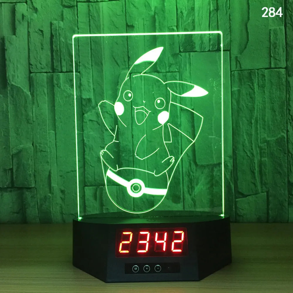 3D dolphin design LED night light with wireless charging surface and remote control