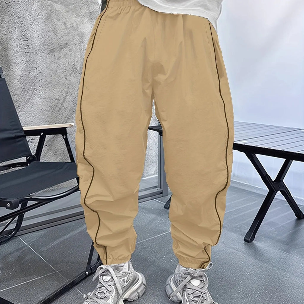 Men's loose fit bamboo fibre cropped sports trousers in multiple colour options