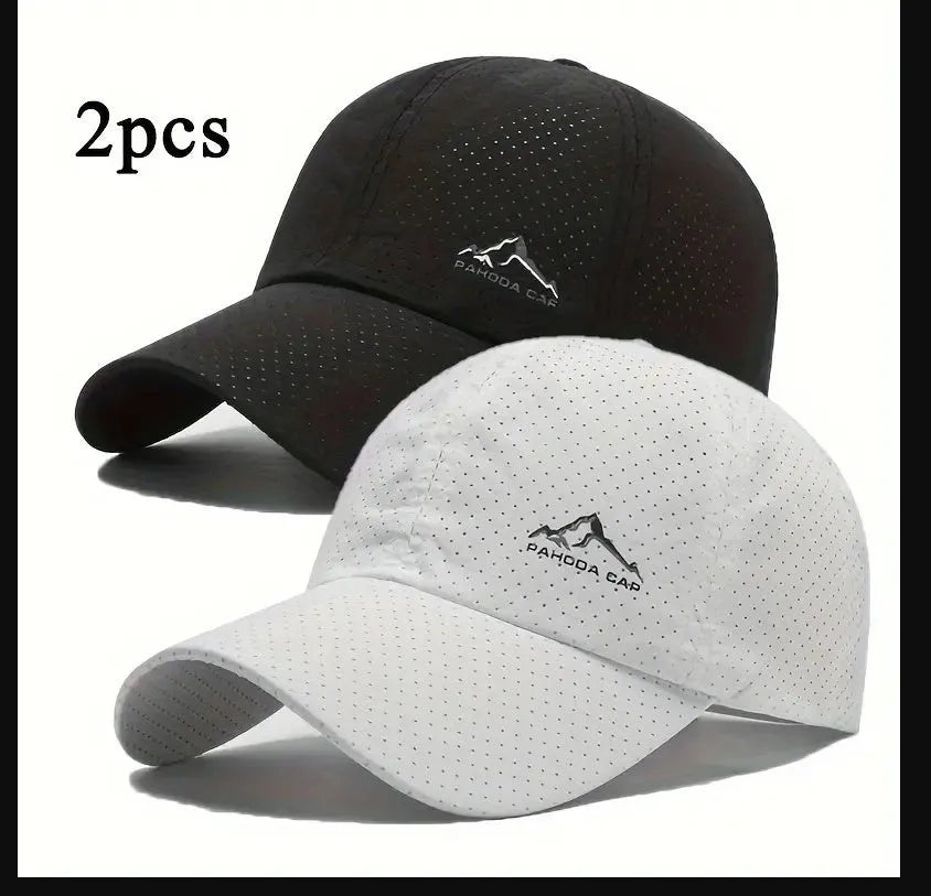 Korean-style adjustable baseball cap in polyester fabric with dome crown design for summer sun protection