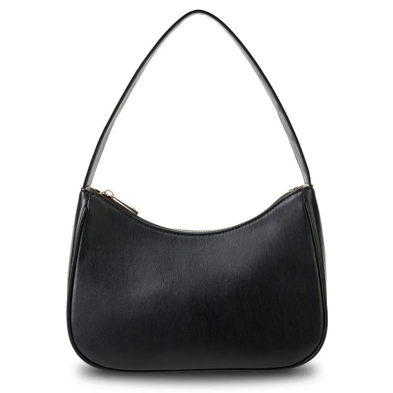 Retro waterproof PU shoulder bag in an adjustable strap design shown in multiple colour options.