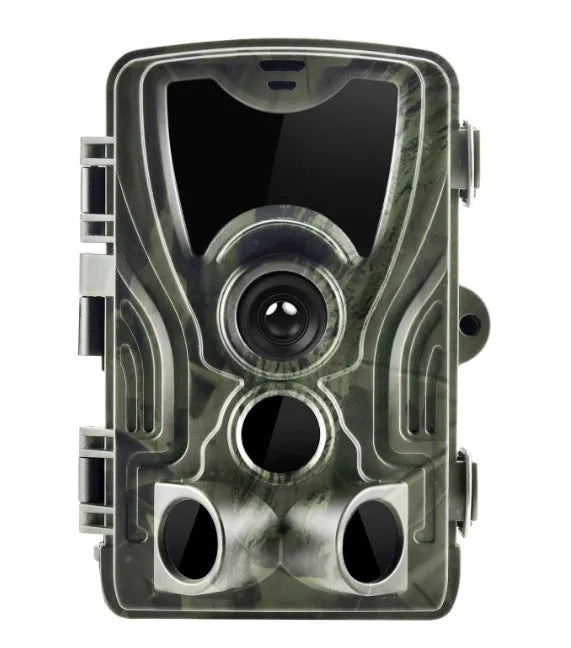 Green cellular trail camera for hunting with 16MP sensor and night vision LEDs