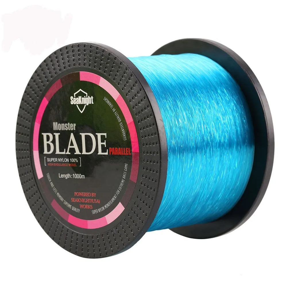 Seaknight 1000M monofilament nylon fishing line spool in five colour options