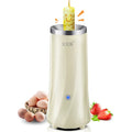 Beige mini breakfast machine compact automatic kitchen appliance