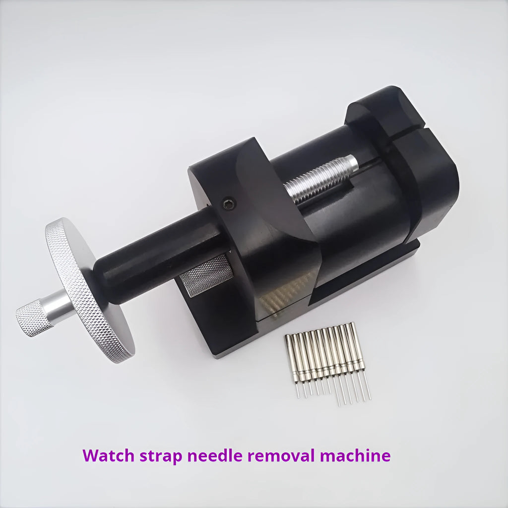 Alloy steel watch strap removal machine tool for watch repair.
