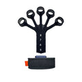 Silicone finger flexion and extension trainer with adjusting belt for adult rehabilitation