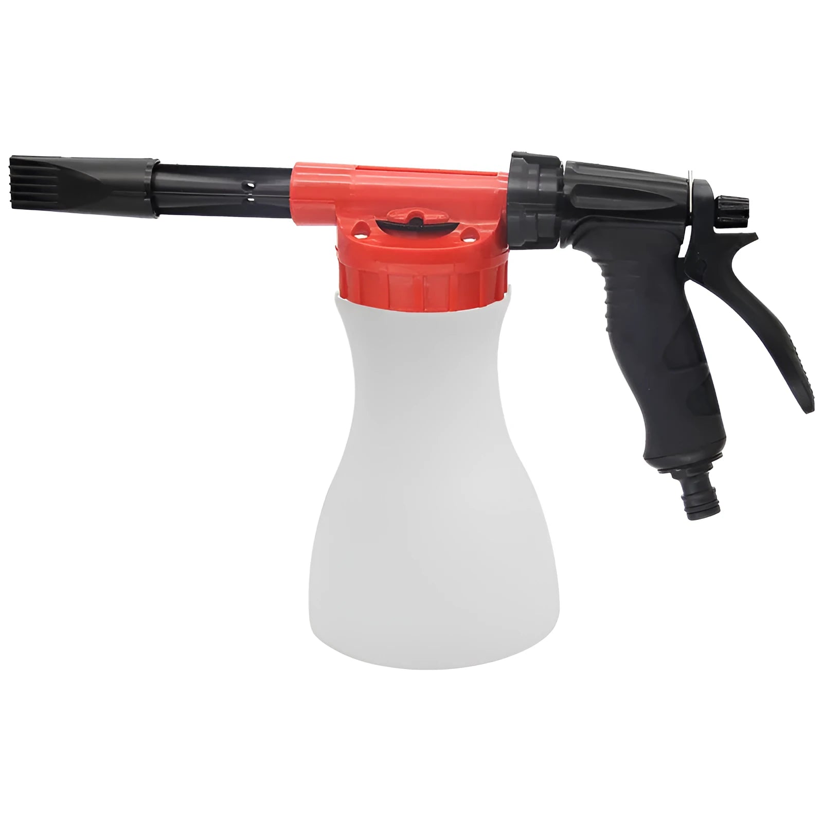 High pressure foam pot water gun for garden watering and pesticide spraying applications
