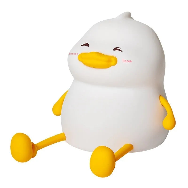 Chubby Night Light TW-L73 small silicone desk lamp with phone holder function