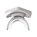 White plastic red light lip care instrument with 450mAh battery