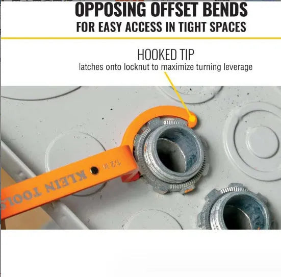 H251 specification three-piece wrench set showing orange, grey and black crescent, magnetic suction and catheter locking tools