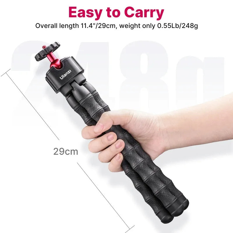 Photography and video vlog kit with tripod and accessories, 2985 set configuration for content creators