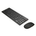 Wireless keyboard and mouse set in choice of four colours with 96-key keyboard and USB receiver
