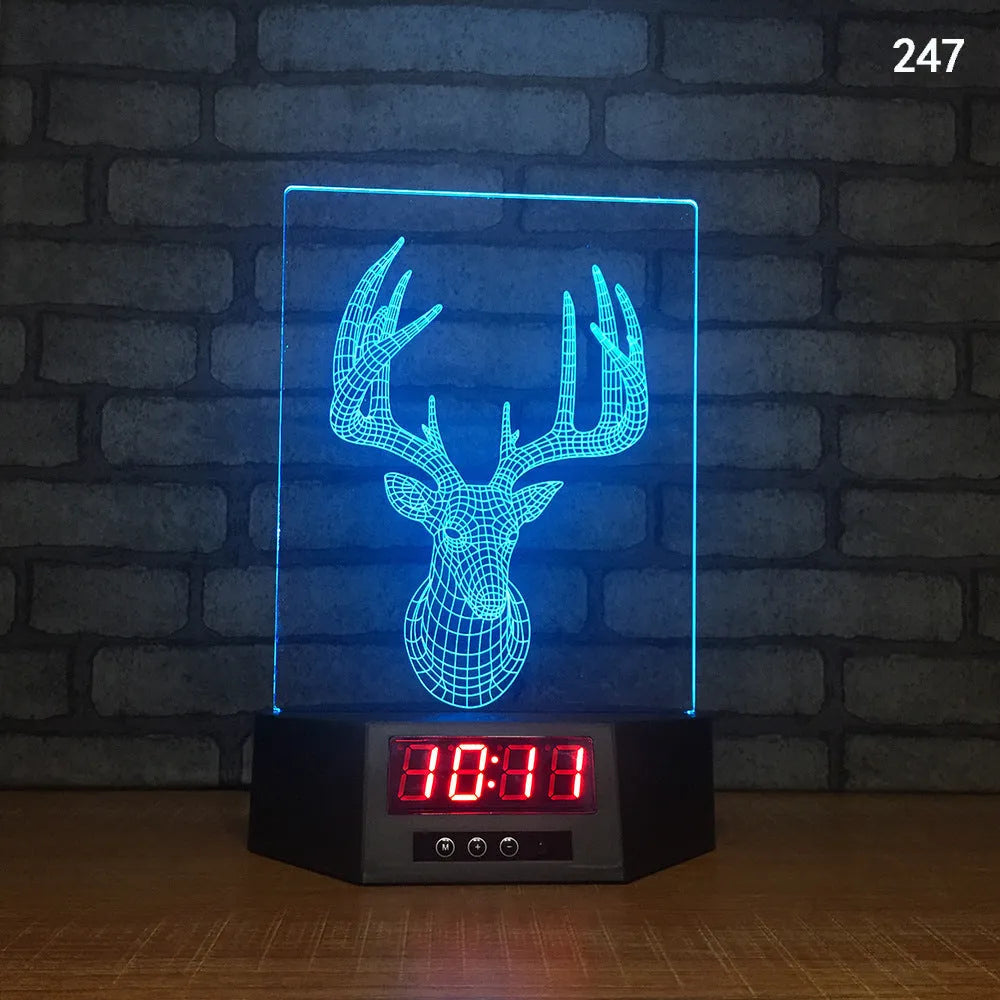 3D dolphin design LED night light with wireless charging surface and remote control