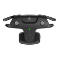 Black F5 Bluetooth mobile game controller showing 5cm length dimensions