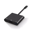 Black USB 3.1 Type-C to HDMI adapter cable for Nintendo Switch video output