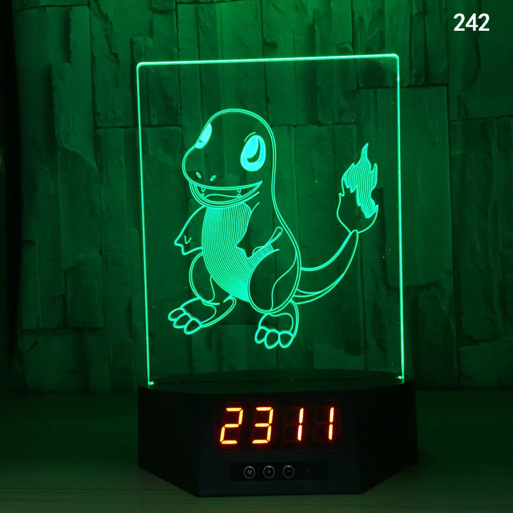 3D dolphin design LED night light with wireless charging surface and remote control