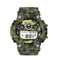 T6 Tactical Rugged Smart Watch in black or green with 1.3-inch screen on an anti-sweat double-clasp strap